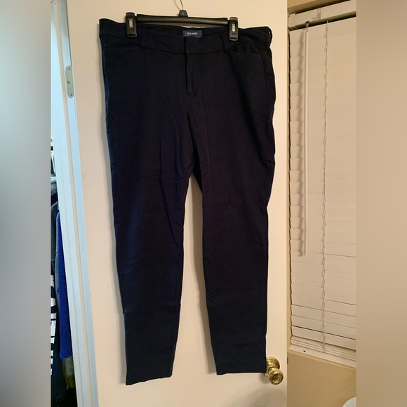 Old Navy - Navy Blue Pixie Pants Size 16R Size 16 - Picture 5 of 5